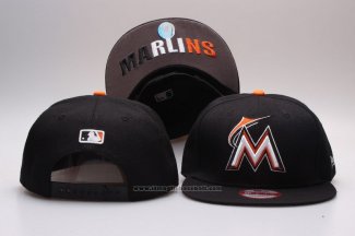 Cappellino Miami Marlins Snapbacks Nero