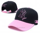 Cappellino New York Yankees Nero Rosa2