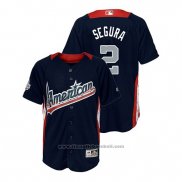 Maglia Baseball Bambino All Star Jean Segura 2018 Home Run Derby American League Blu