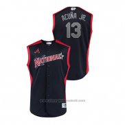 Maglia Baseball Bambino Atlanta Braves 2019 All Star Player National League Ronald Acuna Jr. Blu