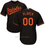 Maglia Baseball Bambino Baltimore Orioles Personalizzate Nero