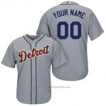 Maglia Baseball Bambino Detroit Tigers Personalizzate Grigio