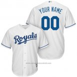 Maglia Baseball Bambino Kansas City Royals Personalizzate Bianco