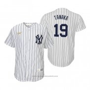 Maglia Baseball Bambino New York Yankees Masahiro Tanaka Cooperstown Collection Primera Bianco