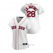 Maglia Baseball Donna Boston Red Sox J.d. Martinez 2020 Replica Home Bianco