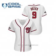 Maglia Baseball Donna Washington Nationals Brian Dozier 2019 Postseason Cool Base Bianco