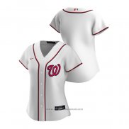 Maglia Baseball Donna Washington Nationals Replica 2020 Home Bianco