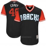 Maglia Baseball Uomo Arizona Diamondbacks 2017 Little League World Series 46 Patrick Corbin Nero