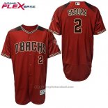 Maglia Baseball Uomo Arizona Diamondbacks 2 Jean Segura 2017 Flex Base