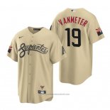 Maglia Baseball Uomo Arizona Diamondbacks Josh Vanmeter 2021 City Connect Replica Or