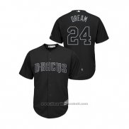 Maglia Baseball Uomo Arizona Diamondbacks Luke Weaver 2019 Players Weekend Dream Replica Nero