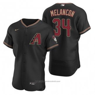 Maglia Baseball Uomo Arizona Diamondbacks Mark Melancon Autentico Alternato Nero