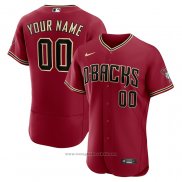 Maglia Baseball Uomo Arizona Diamondbacks Personalizzate Alternato Autentico Rosso