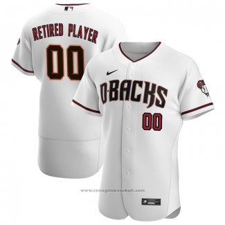 Maglia Baseball Uomo Arizona Diamondbacks Primera Pick-A-player Retired Roster Autentico Bianco