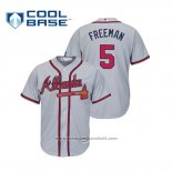 Maglia Baseball Uomo Atlanta Braves Freddie Freeman Cool Base Road 2019 Grigio