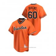 Maglia Baseball Uomo Baltimore Orioles Mychal Givens Cooperstown Collection Alternato Arancione