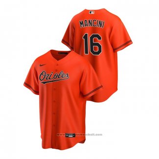 Maglia Baseball Uomo Baltimore Orioles Trey Mancini Alternato Replica Arancione