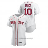 Maglia Baseball Uomo Boston Red Sox David Price Autentico Bianco