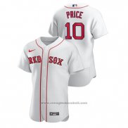 Maglia Baseball Uomo Boston Red Sox David Price Autentico Bianco