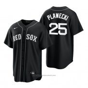 Maglia Baseball Uomo Boston Red Sox Kevin Plawecki Replica 2021 Nero