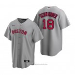 Maglia Baseball Uomo Boston Red Sox Kyle Schwarber Replica Road Grigio