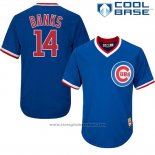 Maglia Baseball Uomo Chicago Cubs 14 Ernie Bankscooperstown Collection Giocatore Cool Base