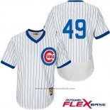 Maglia Baseball Uomo Chicago Cubs 49 Jake Arrieta Flex Base Autentico Collection