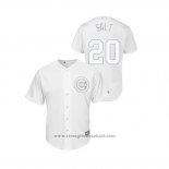 Maglia Baseball Uomo Chicago Cubs Brandon Kintzler 2019 Players Weekend Salt Replica Bianco