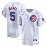 Maglia Baseball Uomo Chicago Cubs Christopher Morel Home Limited Bianco