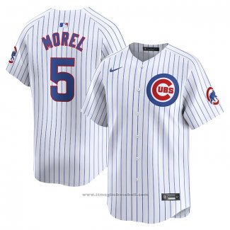 Maglia Baseball Uomo Chicago Cubs Christopher Morel Home Limited Bianco