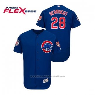 Maglia Baseball Uomo Chicago Cubs Kyle Hendricks 2019 Allenamento Primaverile Flex Base Blu