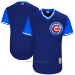 Maglia Baseball Uomo Chicago Cubs Players Weekend 2017 Personalizzate Blu