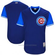 Maglia Baseball Uomo Chicago Cubs Players Weekend 2017 Personalizzate Blu