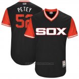 Maglia Baseball Uomo Chicago White Sox 2017 Little League World Series 52 Jake Petricka Nero