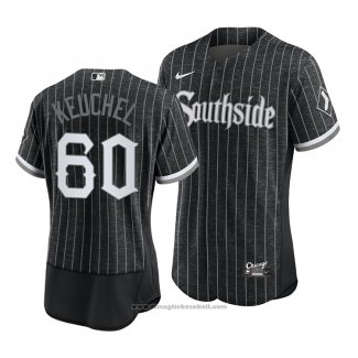 Maglia Baseball Uomo Chicago White Sox Dallas Keuchel 2021 City Connect Autentico Nero