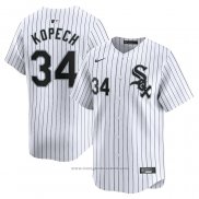 Maglia Baseball Uomo Chicago White Sox Michael Kopech Home Limited Bianco