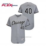 Maglia Baseball Uomo Chicago White Sox Reynaldo Lopez Flex Base Grigio