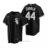 Maglia Baseball Uomo Chicago White Sox Seby Zavala Replica Alternato Nero