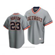 Maglia Baseball Uomo Detroit Tigers Willie Horton Cooperstown Collection Road Grigio