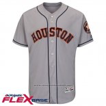 Maglia Baseball Uomo Houston Astros Blank Grigio Flex Base Autentico Collection