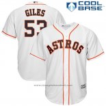 Maglia Baseball Uomo Houston Astros Ken Giles Bianco Cool Base