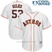 Maglia Baseball Uomo Houston Astros Ken Giles Bianco Cool Base