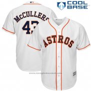 Maglia Baseball Uomo Houston Astros Lance Mccullers Bianco Cool Base