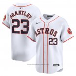 Maglia Baseball Uomo Houston Astros Michael Brantley Home Limited Bianco