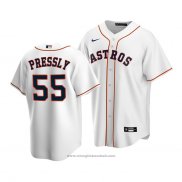 Maglia Baseball Uomo Houston Astros Ryan Pressly Replica Home Bianco