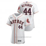 Maglia Baseball Uomo Houston Astros Yordan Alvarez Autentico Bianco