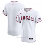 Maglia Baseball Uomo Los Angeles Angels Elite Home Bianco