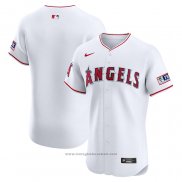 Maglia Baseball Uomo Los Angeles Angels Elite Home Bianco