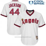 Maglia Baseball Uomo Los Angeles Angels Reggie Jackson Bianco Cool Base