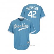Maglia Baseball Uomo Los Angeles Dodgers Jackie Robinson Cooperstown Collection Replica Alternato Blu